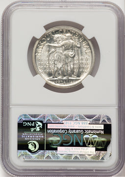 1921 50C Missouri Commemorative Silver NGC MS66 (778049019)