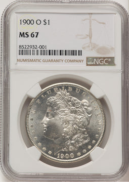 1900-O Morgan Dollar NGC MS67 (776231012)