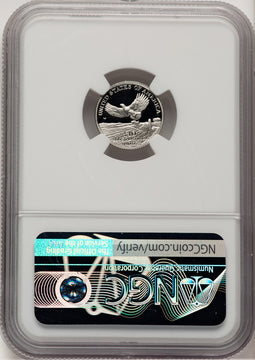 2000-W Platinum American Eagle 4-Coin Set NGC PF70 Mike Castle
