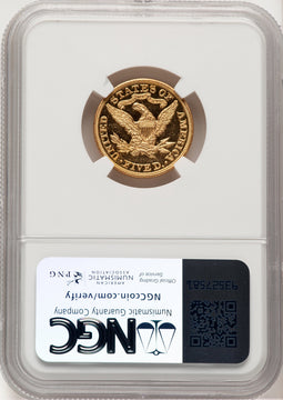 1904 $5 Proof Liberty Half Eagle NGC PR62