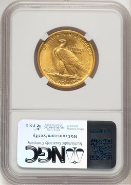 1907 $10 No Motto Indian Eagle NGC MS64 (773720004)