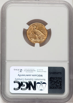 1914-D $2.50 Indian Quarter Eagle NGC MS62 (778449014)