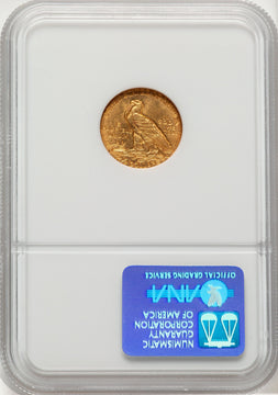 1914-D $2.50 Indian Quarter Eagle NGC MS62 (778449016)