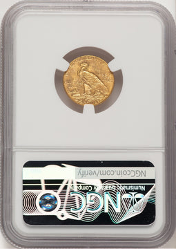 1913 $2.50 Indian Quarter Eagle NGC MS62 (778449010)