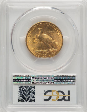 1914 $10 Indian Eagle PCGS MS62 (778246006)