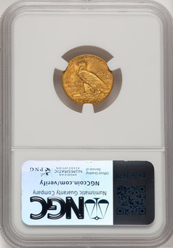 1913 $2.50 Indian Quarter Eagle NGC MS64 (507104002)