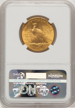 1910 $10 Indian Eagle NGC MS63 (778246003)
