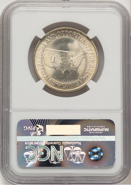 1951-S 50C Washington-Carver Commemorative Silver NGC MS67 (778276031)