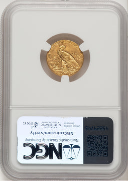 1913 $2.50 Indian Quarter Eagle NGC MS62 (521153072)