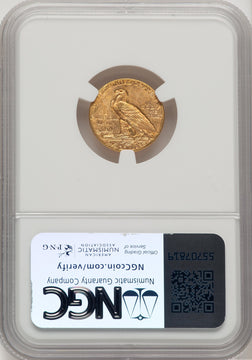 1913 $2.50 Indian Quarter Eagle NGC MS63 (521153074)