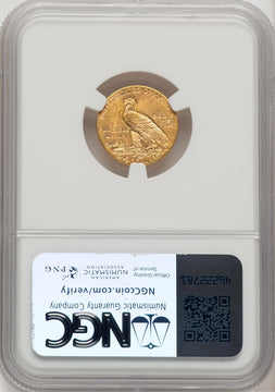 1915 $2.50 Indian Quarter Eagle NGC MS63 (521153075)
