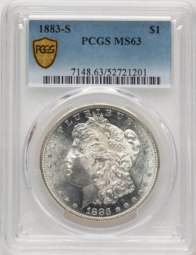 1883-S Morgan Dollar PCGS MS63 (776678009)