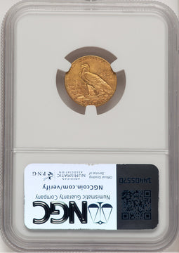 1914-D $2.50 Indian Quarter Eagle NGC MS62 (777428032)