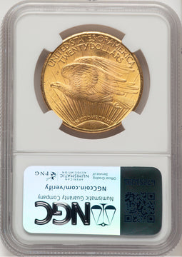 1925 $20 Saint-Gaudens Double Eagle NGC MS66+ (774736002)