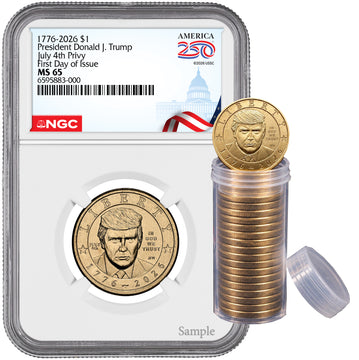 2026 President Donald J. Trump Semiquincentennial July 4th Privy FDI NGC MS65 Congress 2026 President Donald J. Trump Semiquincentennial July 4th Privy FDI NGC MS65 Congress