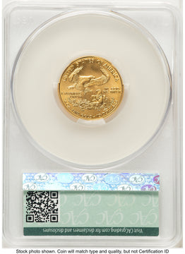2006-W Burnished Gold Eagle 1/4 oz Non Designation CACG MS70