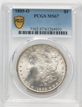 1885-O Morgan Dollar PCGS MS67 (506382004)