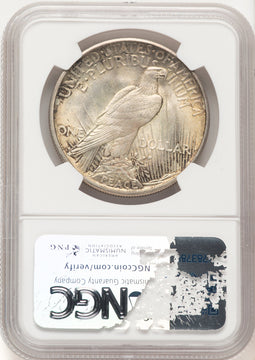 1921 Peace Dollar NGC MS65 (506383001)