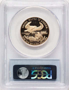 2005-W Proof Gold Eagle 1/2 oz Blue Label PCGS PR70