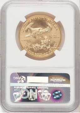 2016-W Burnished Gold Eagle 1 oz ER NGC MS70 Ed Moy