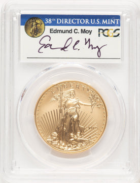 2019-W Burnished Gold Eagle 1 oz NGC MS70