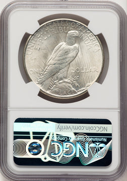 1935 Peace Dollar NGC MS65