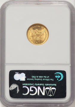 1906 $2.50 Liberty Quarter Eagle NGC MS65