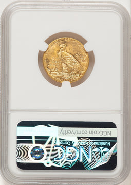1914-D $5 Indian Half Eagle NGC MS64 (506770018)