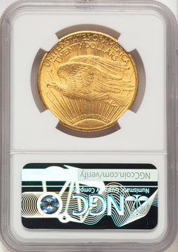 1910 $20 Saint-Gaudens Double Eagle NGC MS64+