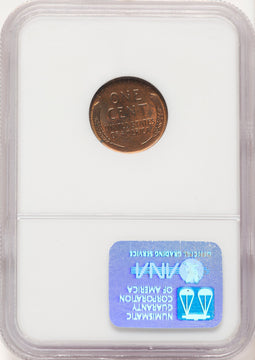 1955 Doubled Die Obverse RB Lincoln Cent NGC MS63