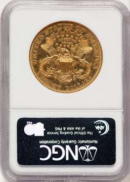 1904 $20 PL Liberty Double Eagle NGC MS62