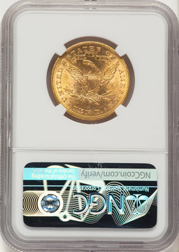 1899 $10 Liberty Eagle NGC MS63+ 1899 $10 Liberty Eagle NGC MS63+
