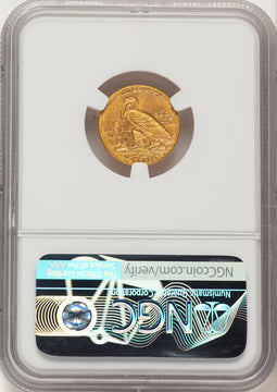 1912 $2.50 Indian Quarter Eagle NGC MS62 (507427008)