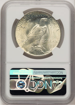 1923 Peace Dollar NGC MS66+ (507436019)