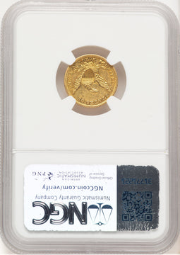 1839-O $2.50 Classic Quarter Eagle NGC AU55
