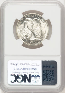 1939-S 50C Walking Liberty Half Dollar NGC MS67
