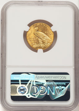 1913 $5 Indian Half Eagle NGC MS64 (507638197)