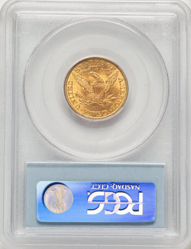 1901 $5 Liberty Half Eagle PCGS MS65