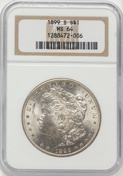 1899-S Morgan Dollar NGC MS64