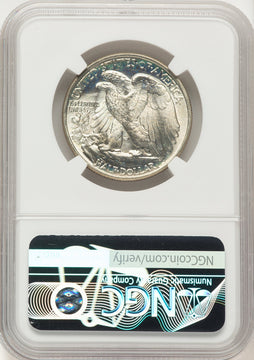 1947 50C Walking Liberty Half Dollar NGC MS67