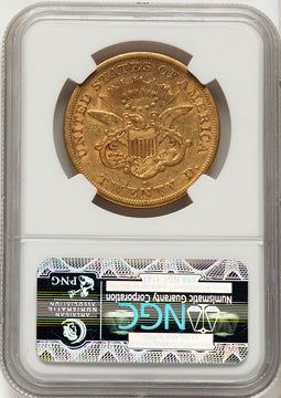 1864-S $20 Liberty Double Eagle NGC XF40