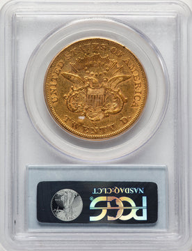 1858-S $20 Liberty Double Eagle PCGS XF40
