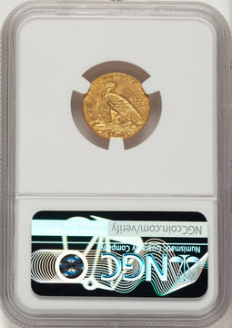 1913 $2.50 Indian Quarter Eagle NGC MS62 1913 $2.50 Indian Quarter Eagle NGC MS62