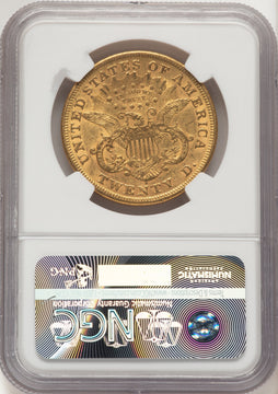 1869-S $20 Liberty Double Eagle NGC AU55 1869-S $20 Liberty Double Eagle NGC AU55