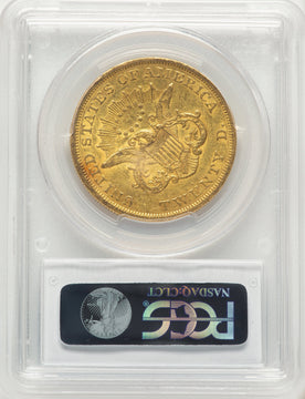 1850 $20 Liberty Double Eagle PCGS AU53