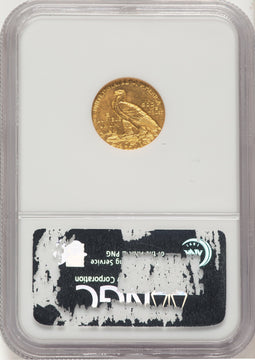 1908 $2.50 Indian Quarter Eagle NGC MS62