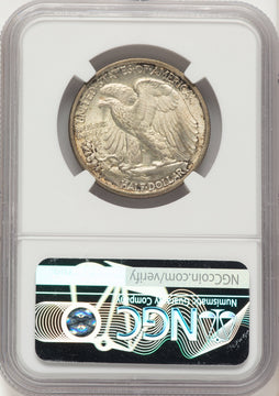 1917-S 50C REVERSE Walking Liberty Half Dollar NGC MS66 1917-S 50C REVERSE Walking Liberty Half Dollar NGC MS66