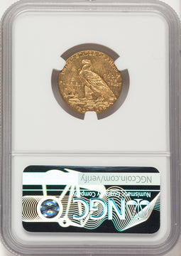 1910 $5 Indian Half Eagle NGC MS63