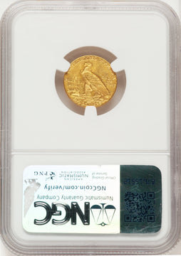 1911 $2.50 Indian Quarter Eagle NGC MS61 1911 $2.50 Indian Quarter Eagle NGC MS61