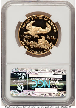 1996-W Proof Gold Eagle 1 oz Brown Label NGC PF70 1996-W Proof Gold Eagle 1 oz Brown Label NGC PF70